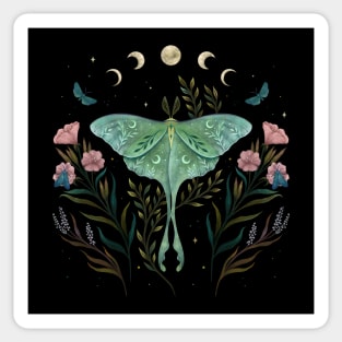 Luna and Forester Sticker